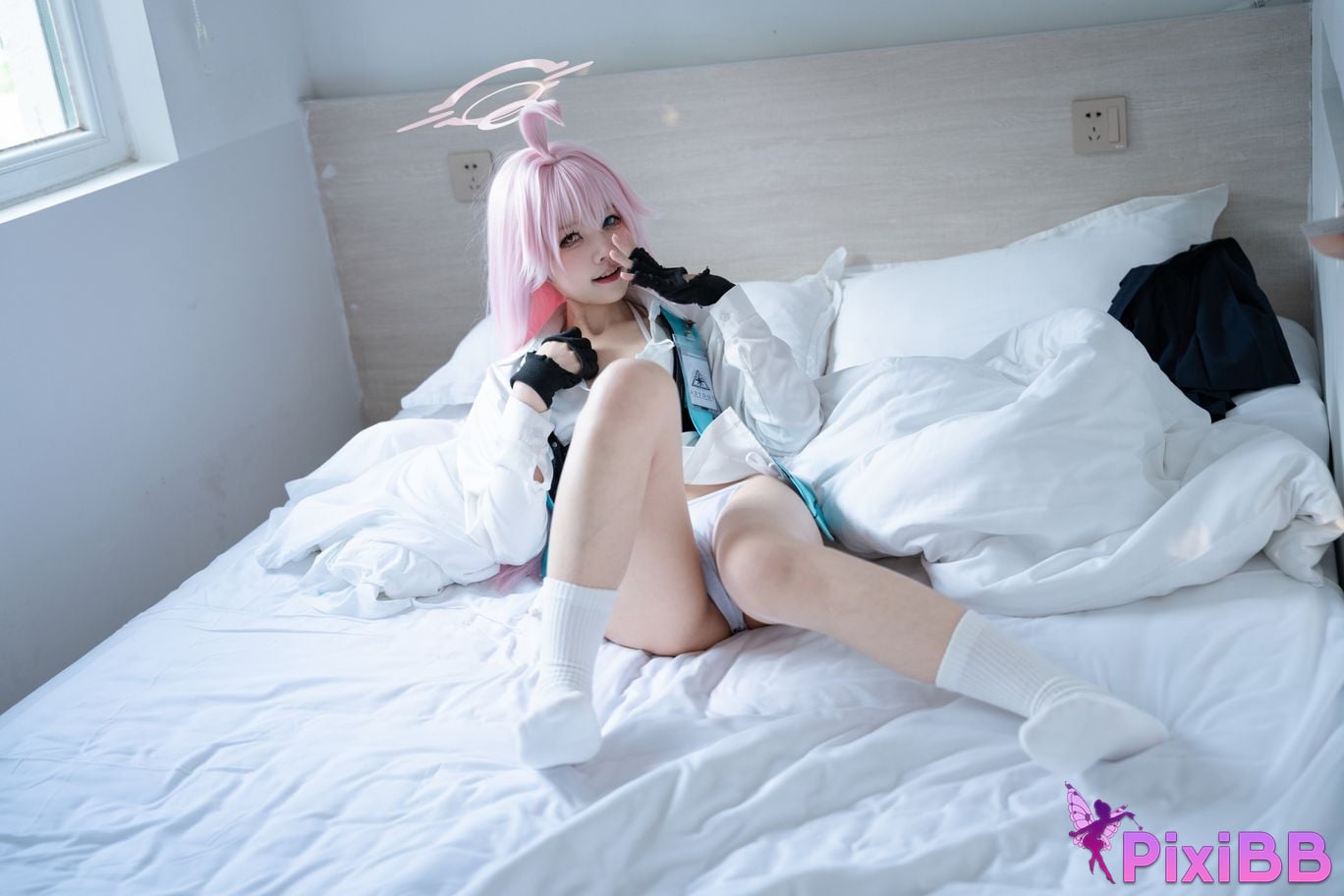 Cosplayer Shimizu Nagi Birds in the Starry Wilderness PixiBB.COM 031