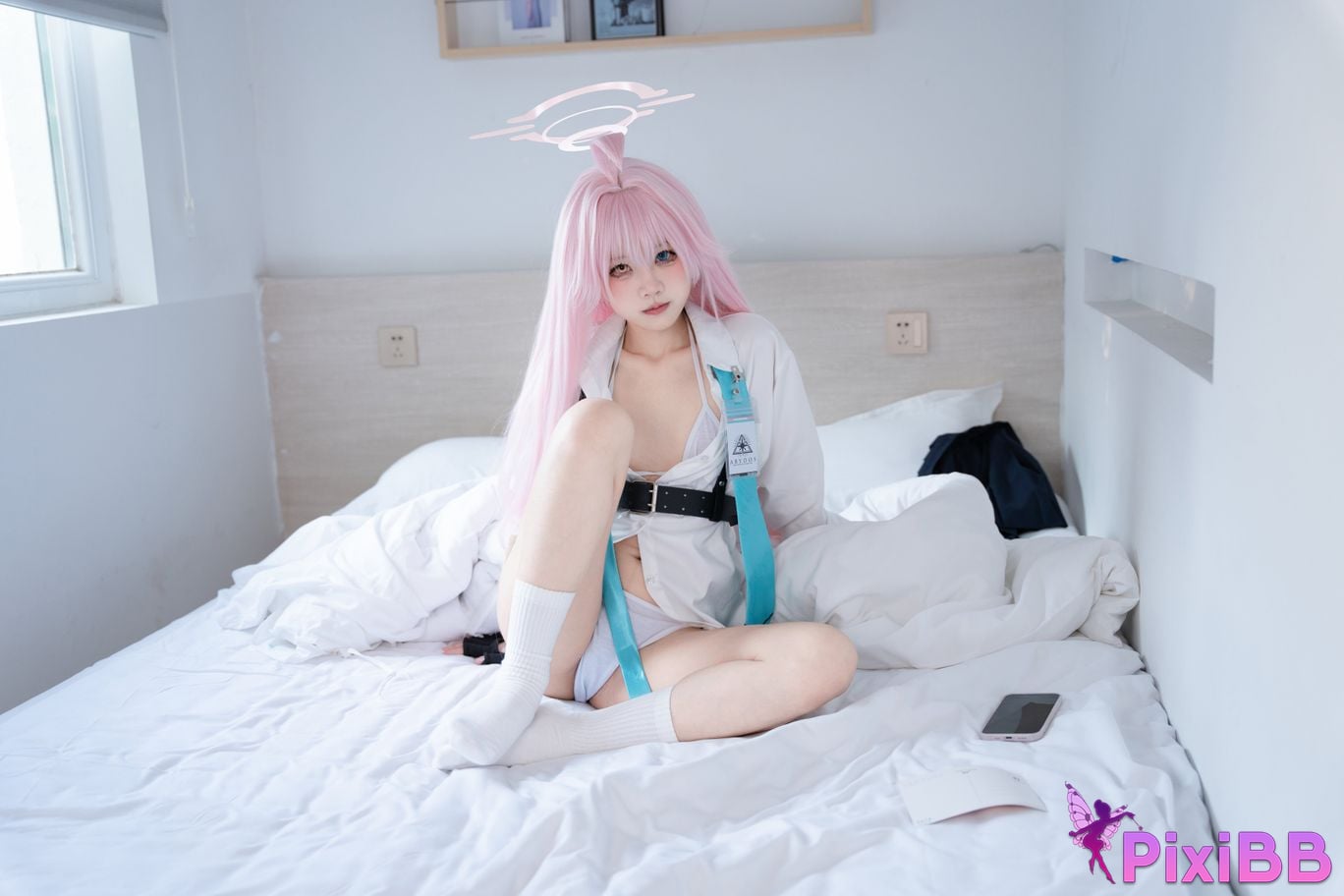 Cosplayer Shimizu Nagi Birds in the Starry Wilderness PixiBB.COM 037