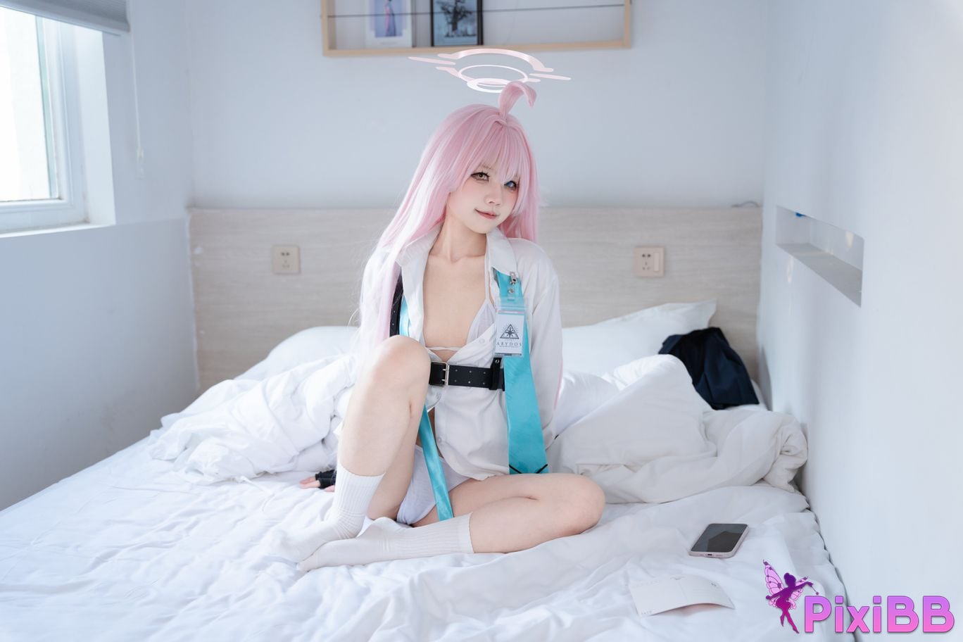 Cosplayer Shimizu Nagi Birds in the Starry Wilderness PixiBB.COM 038