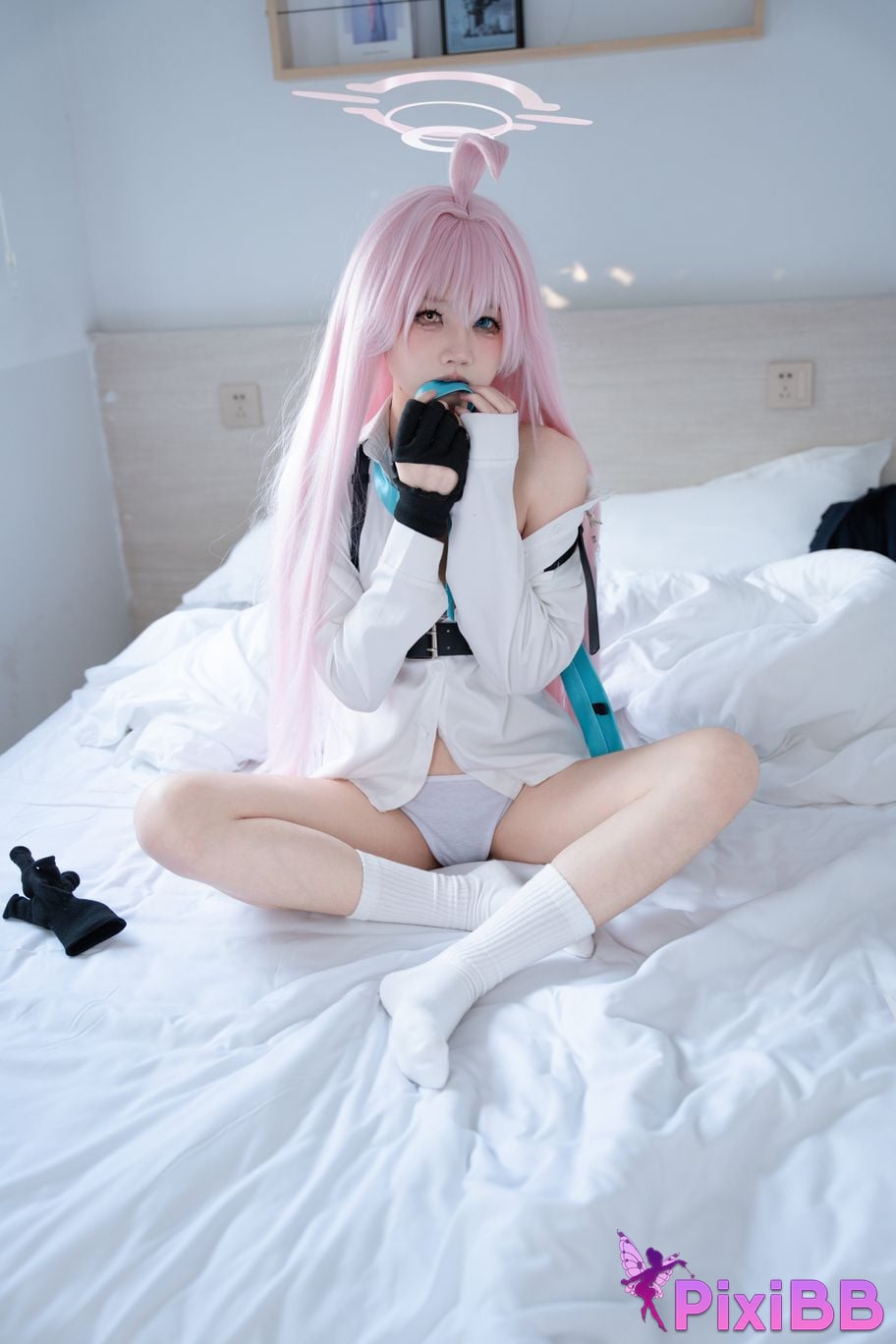 Cosplayer Shimizu Nagi Birds in the Starry Wilderness PixiBB.COM 041