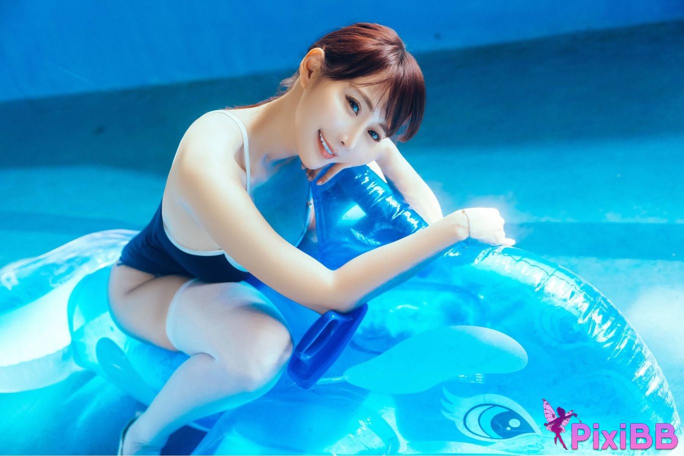 JVID Lele Rakuraku After all School Mizu is wearing too much. PixiBB.COM 087