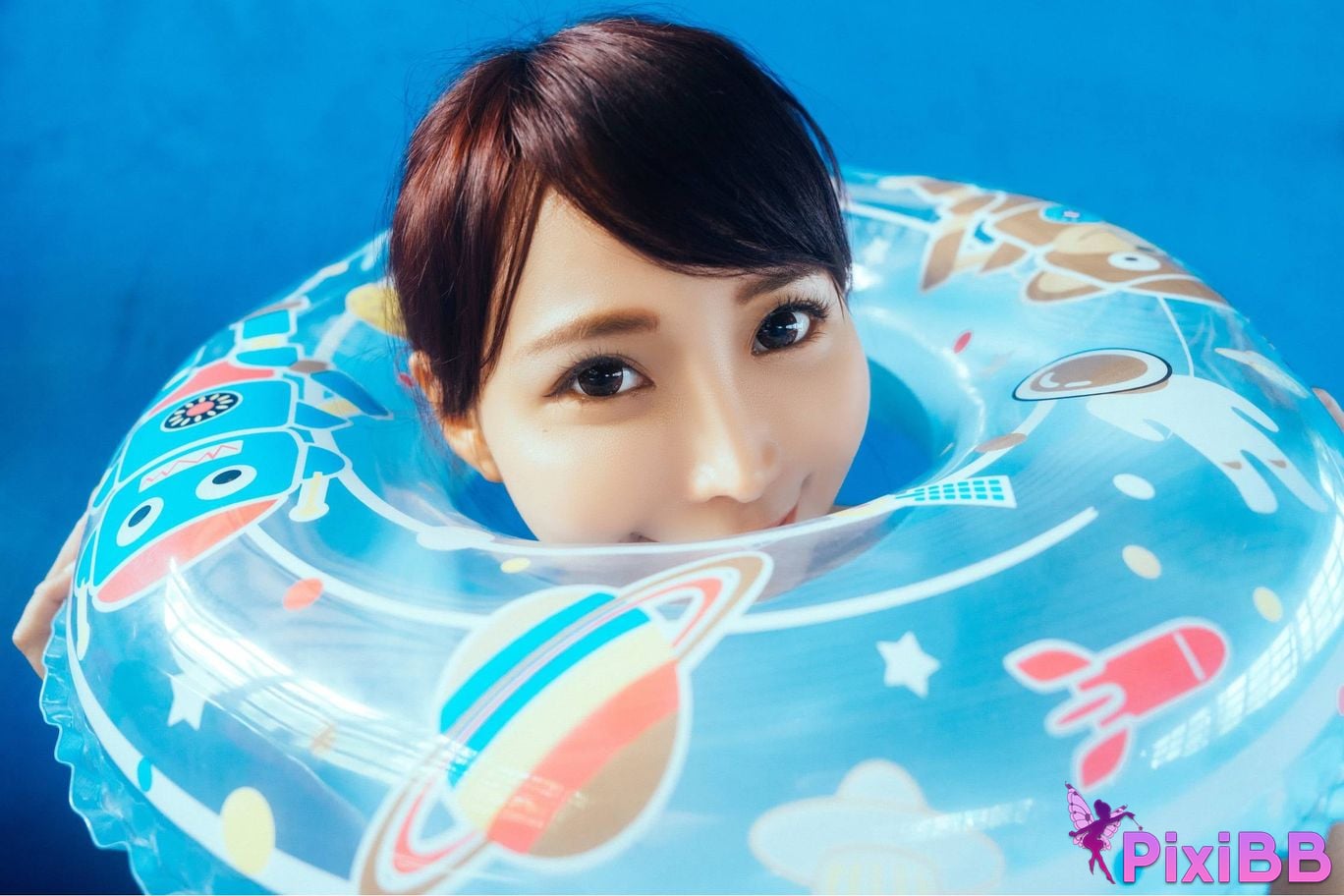 JVID Lele Rakuraku After all School Mizu is wearing too much. PixiBB.COM 090