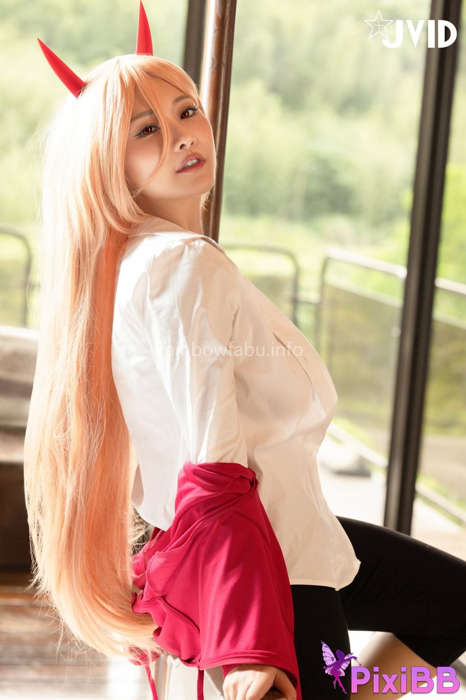 JVID Lele Le xie zhi e mo pa wa le kuang qi hao ru ben da ye rang ni chang wo de li hai ji ya PixiBB.COM 066