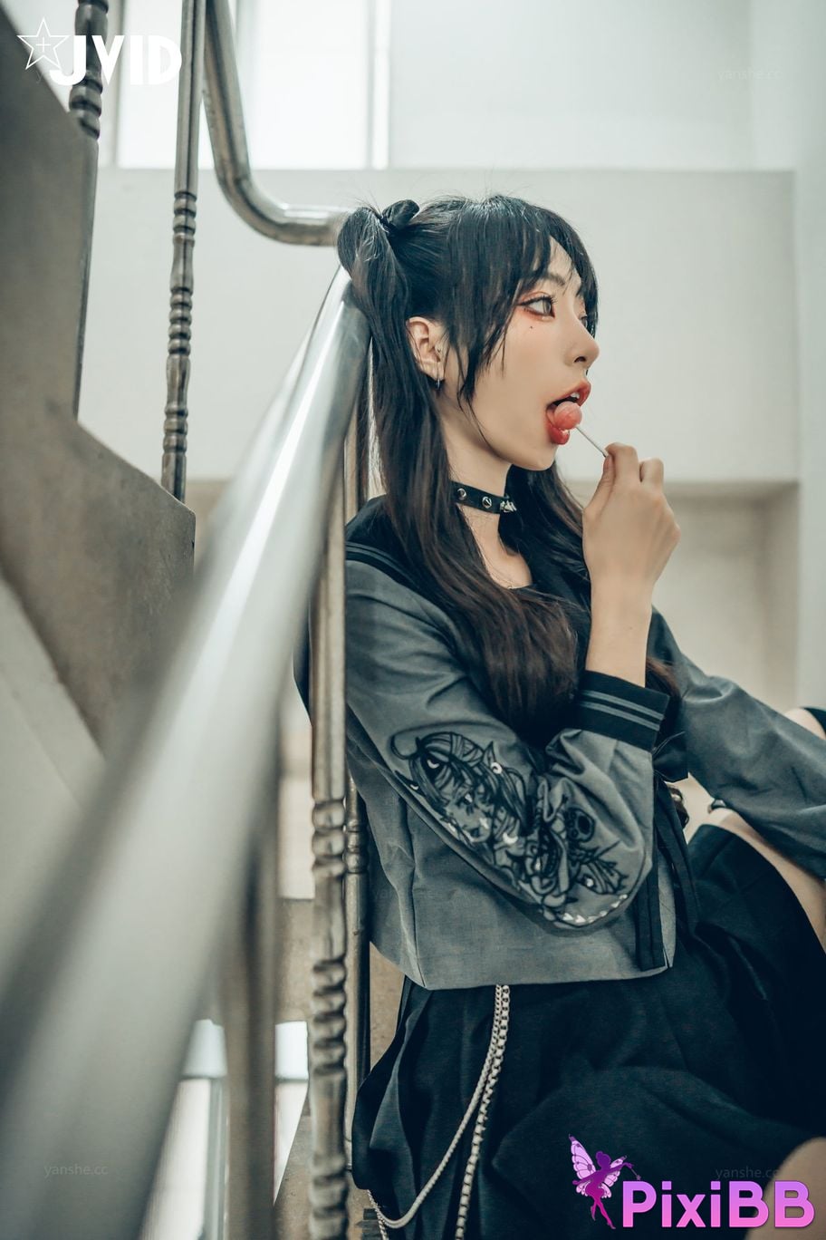 JVID Piao Ge Color Delusion Series Xiao Hua Ye Shi Da Jie Tou PixiBB.COM 010