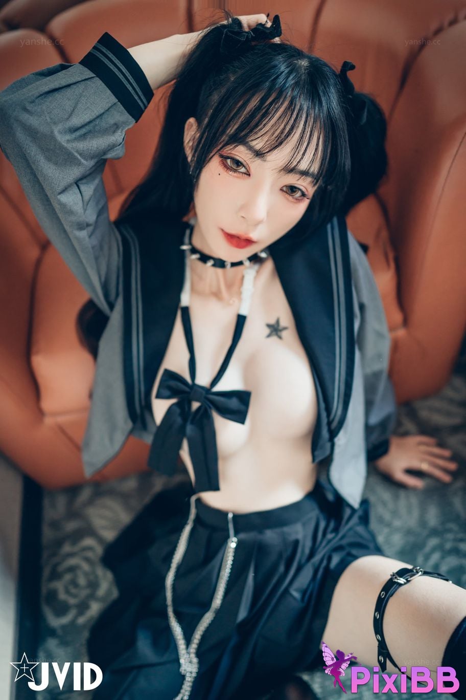 JVID Piao Ge Color Delusion Series Xiao Hua Ye Shi Da Jie Tou PixiBB.COM 039
