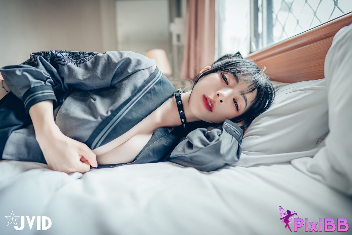 JVID Piao Ge Color Delusion Series Xiao Hua Ye Shi Da Jie Tou PixiBB.COM 046