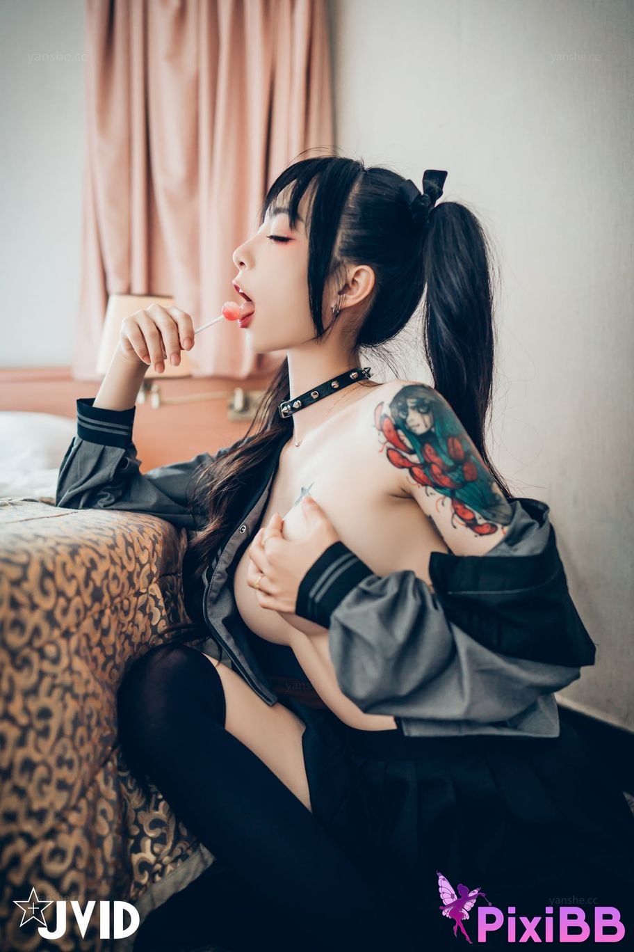 JVID Piao Ge Color Delusion Series Xiao Hua Ye Shi Da Jie Tou PixiBB.COM 059