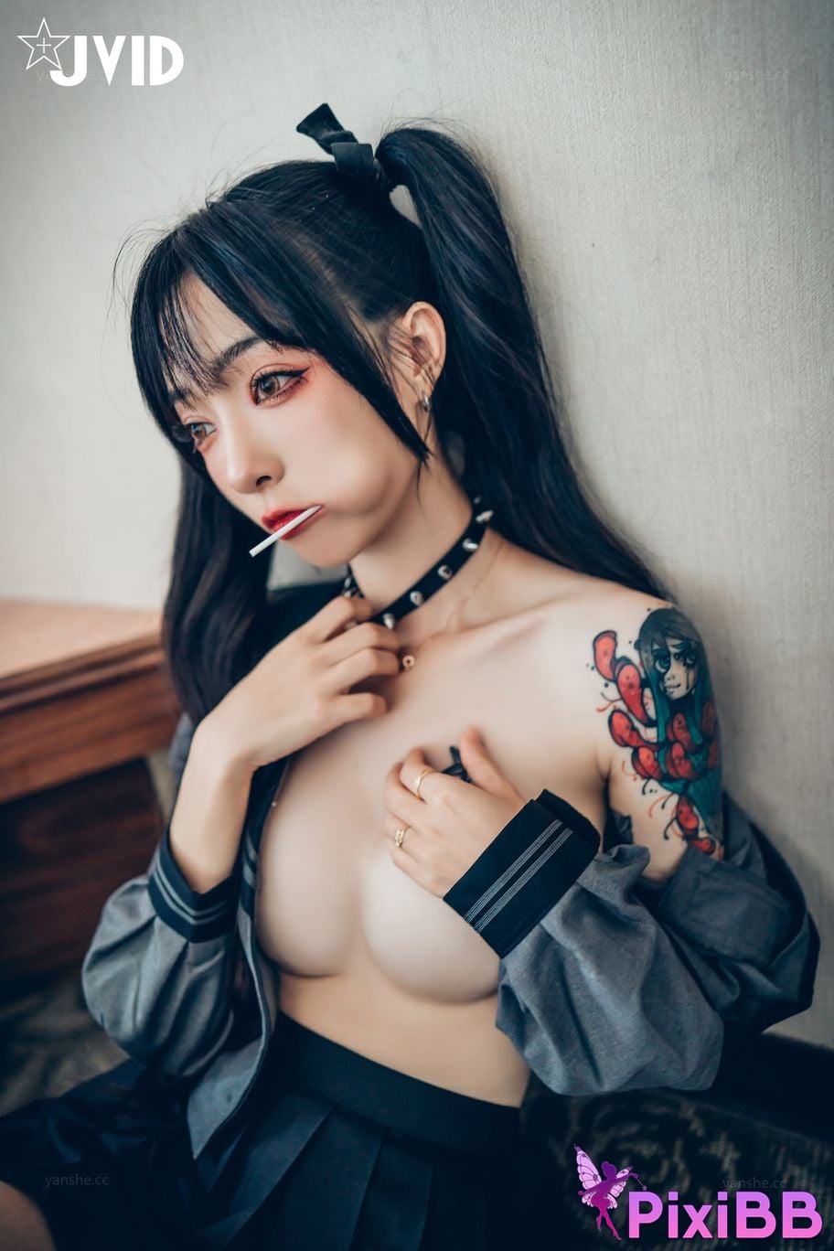 JVID Piao Ge Color Delusion Series Xiao Hua Ye Shi Da Jie Tou PixiBB.COM 063