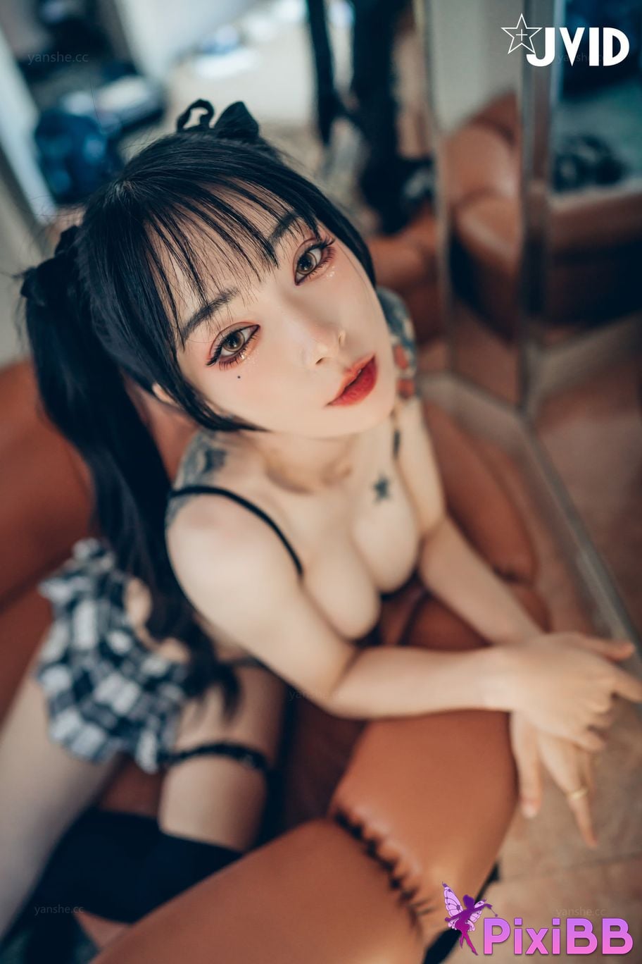 JVID Piao Ge Color Delusion Series Xiao Hua Ye Shi Da Jie Tou PixiBB.COM 076