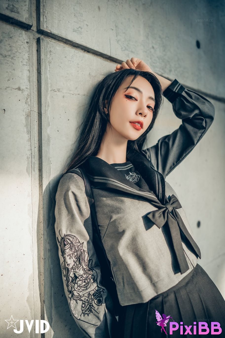 JVID Piao Ge Color Delusion Series Xiao Hua Ye Shi Da Jie Tou PixiBB.COM 094