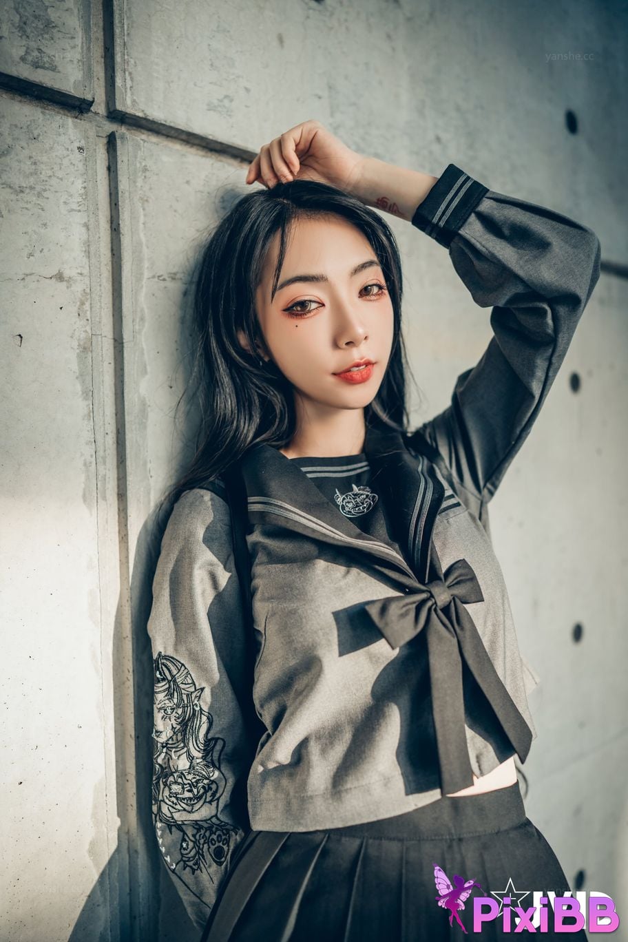 JVID Piao Ge Color Delusion Series Xiao Hua Ye Shi Da Jie Tou PixiBB.COM 095