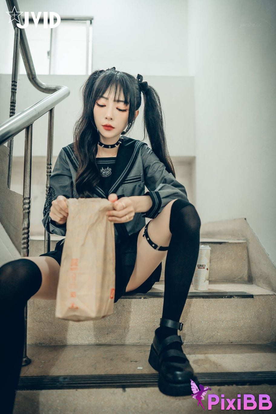 JVID Piao Ge Color Delusion Series Xiao Hua Ye Shi Da Jie Tou PixiBB.COM 102