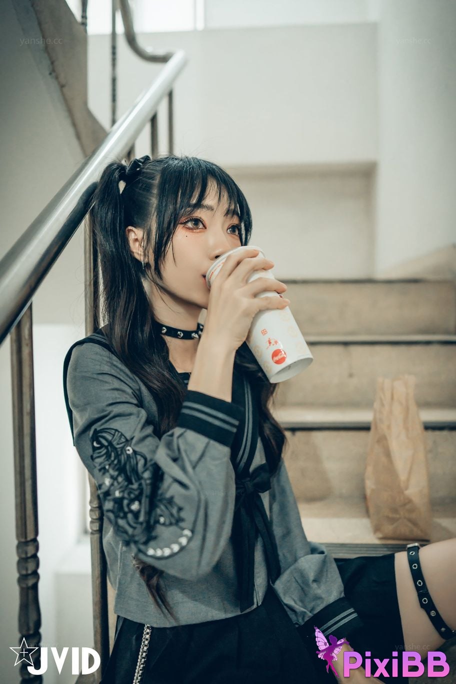 JVID Piao Ge Color Delusion Series Xiao Hua Ye Shi Da Jie Tou PixiBB.COM 103