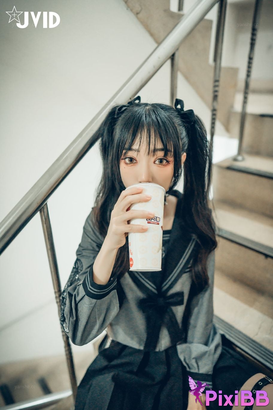 JVID Piao Ge Color Delusion Series Xiao Hua Ye Shi Da Jie Tou PixiBB.COM 104