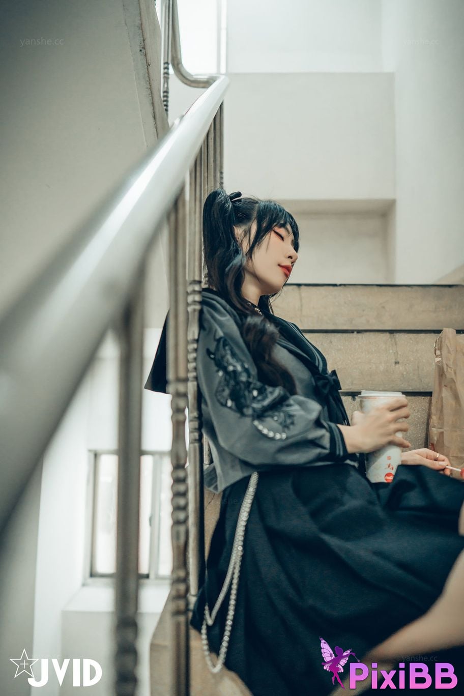 JVID Piao Ge Color Delusion Series Xiao Hua Ye Shi Da Jie Tou PixiBB.COM 105