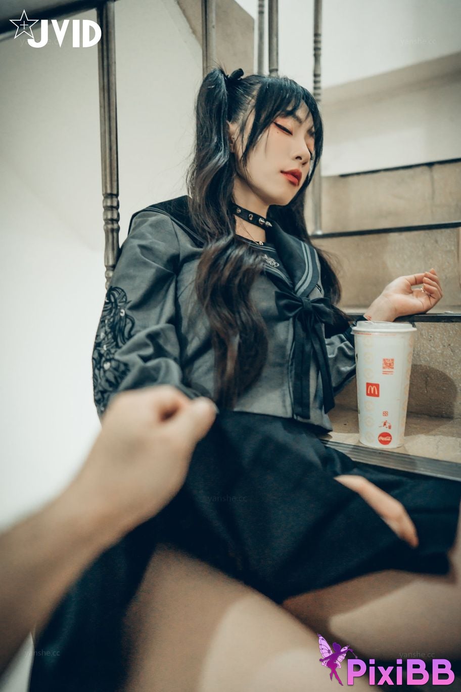 JVID Piao Ge Color Delusion Series Xiao Hua Ye Shi Da Jie Tou PixiBB.COM 106