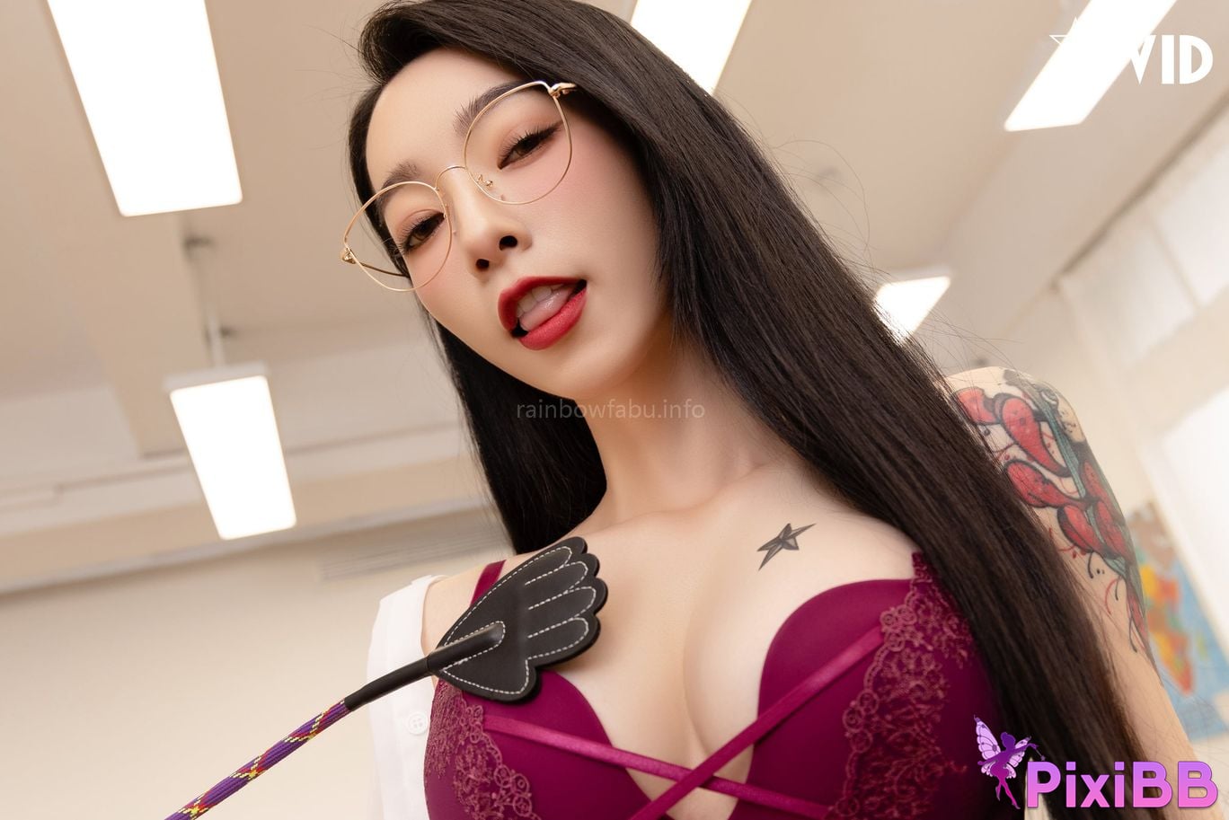 JVID Piao Ge Super sensitive M nv jiao shi piao ge jin fu diao chu ti yan Teacher thirst for shibari PixiBB.COM 111