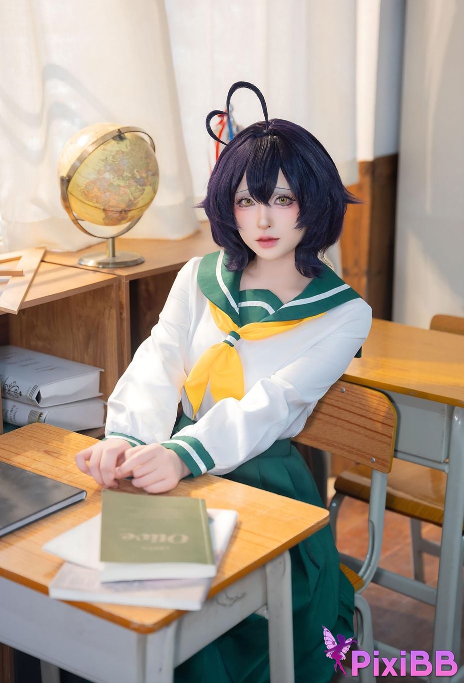 Cosplay Yuno Shimizu Looking forward to becoming a magical girl Tsubasa JK PixiBB.COM 001