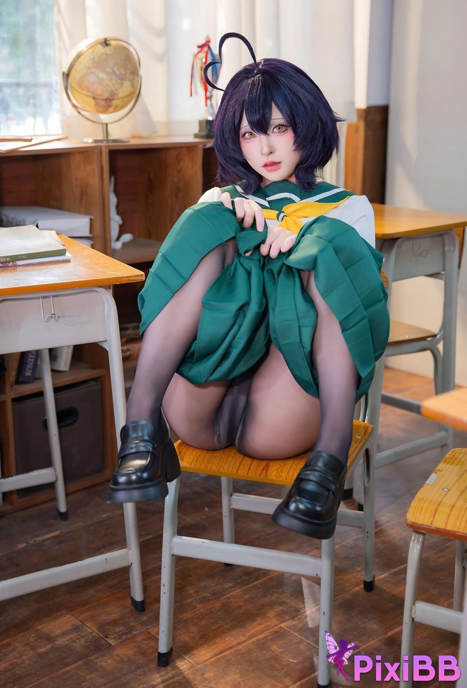 Cosplay Yuno Shimizu Looking forward to becoming a magical girl Tsubasa JK PixiBB.COM 028