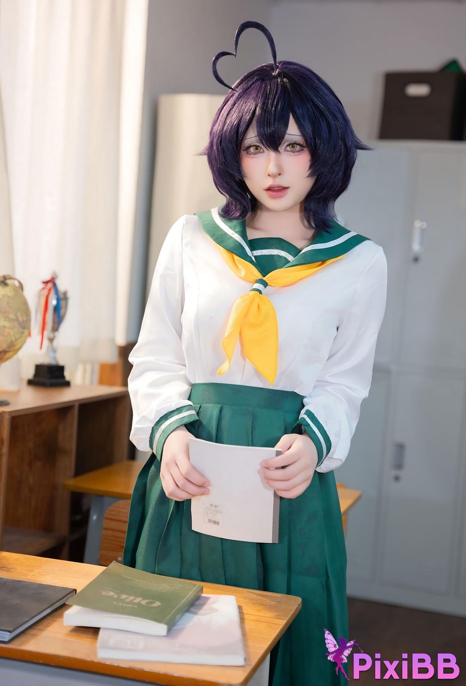 Cosplay Yuno Shimizu Looking forward to becoming a magical girl Tsubasa JK PixiBB.COM 034