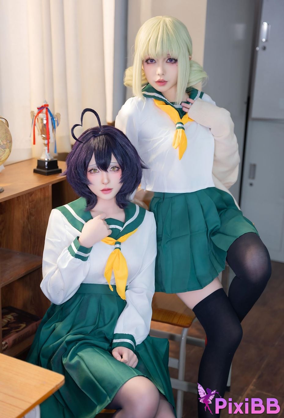 Cosplay Yuno Shimizu Looking forward to becoming a magical girl Tsubasa JK PixiBB.COM 044