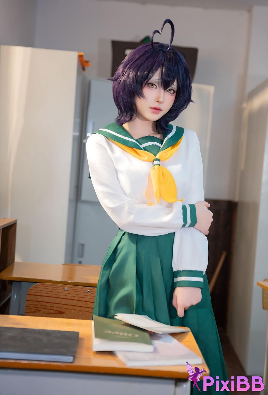 Cosplay Yuno Shimizu Looking forward to becoming a magical girl Tsubasa JK PixiBB.COM 045