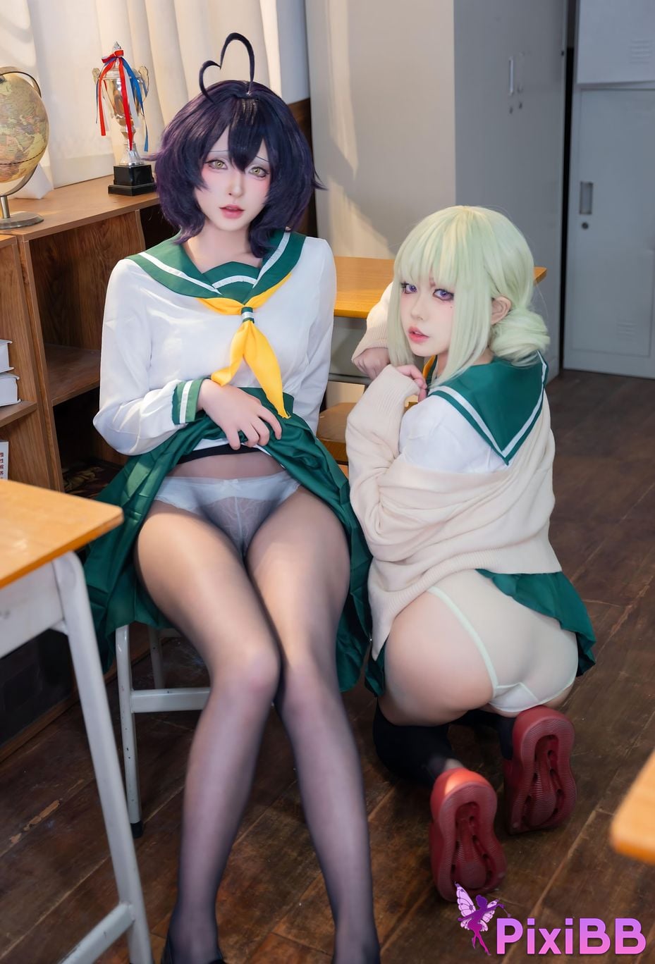 Cosplay Yuno Shimizu Looking forward to becoming a magical girl Tsubasa JK PixiBB.COM 048