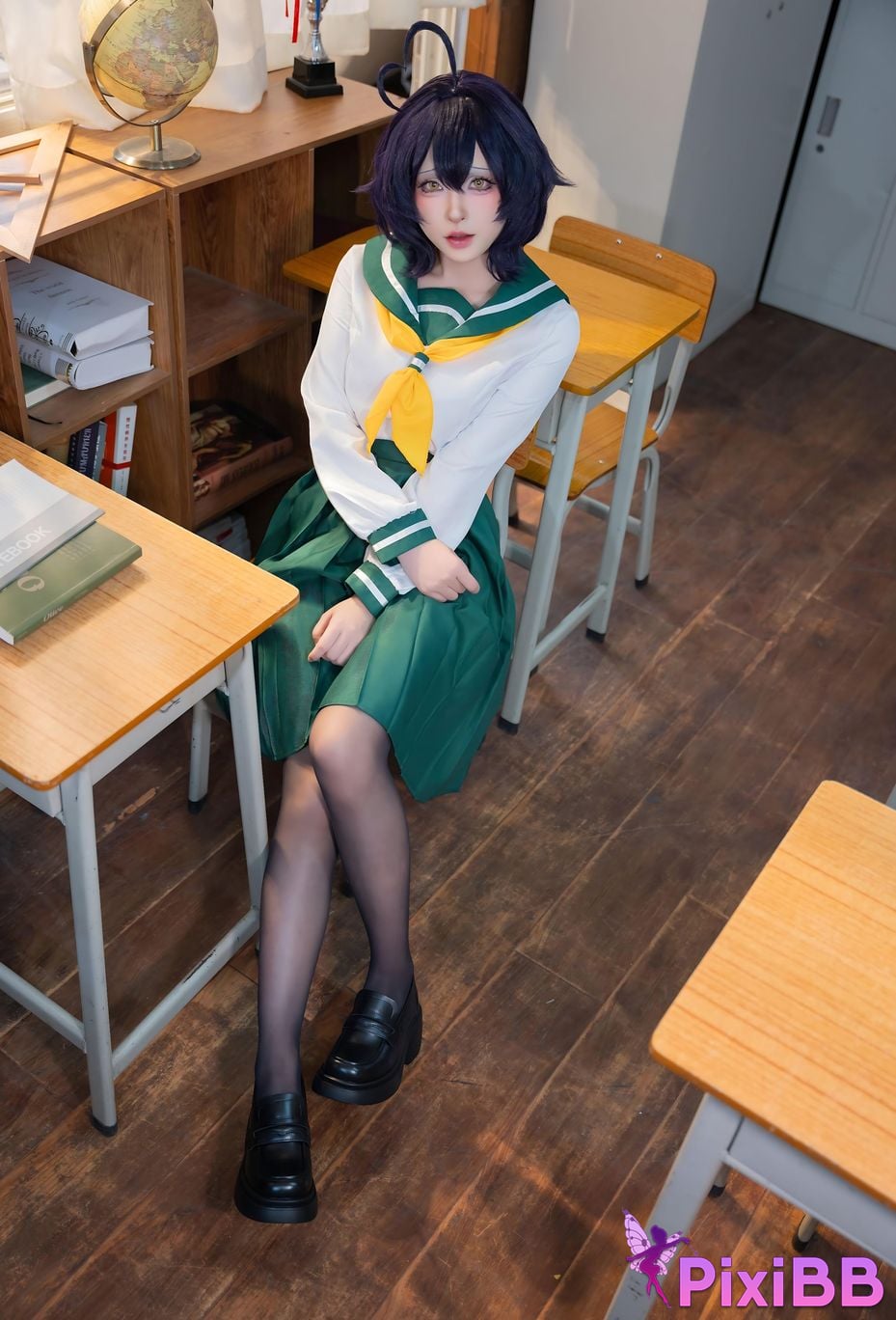 Cosplay Yuno Shimizu Looking forward to becoming a magical girl Tsubasa JK PixiBB.COM 067