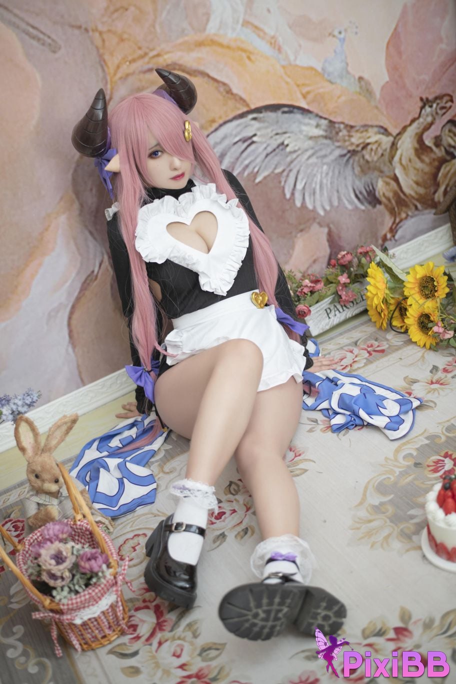 Cosplayer Luo Li LoLiSAMA Granblue Fantasy Nalumea PixiBB.COM 011