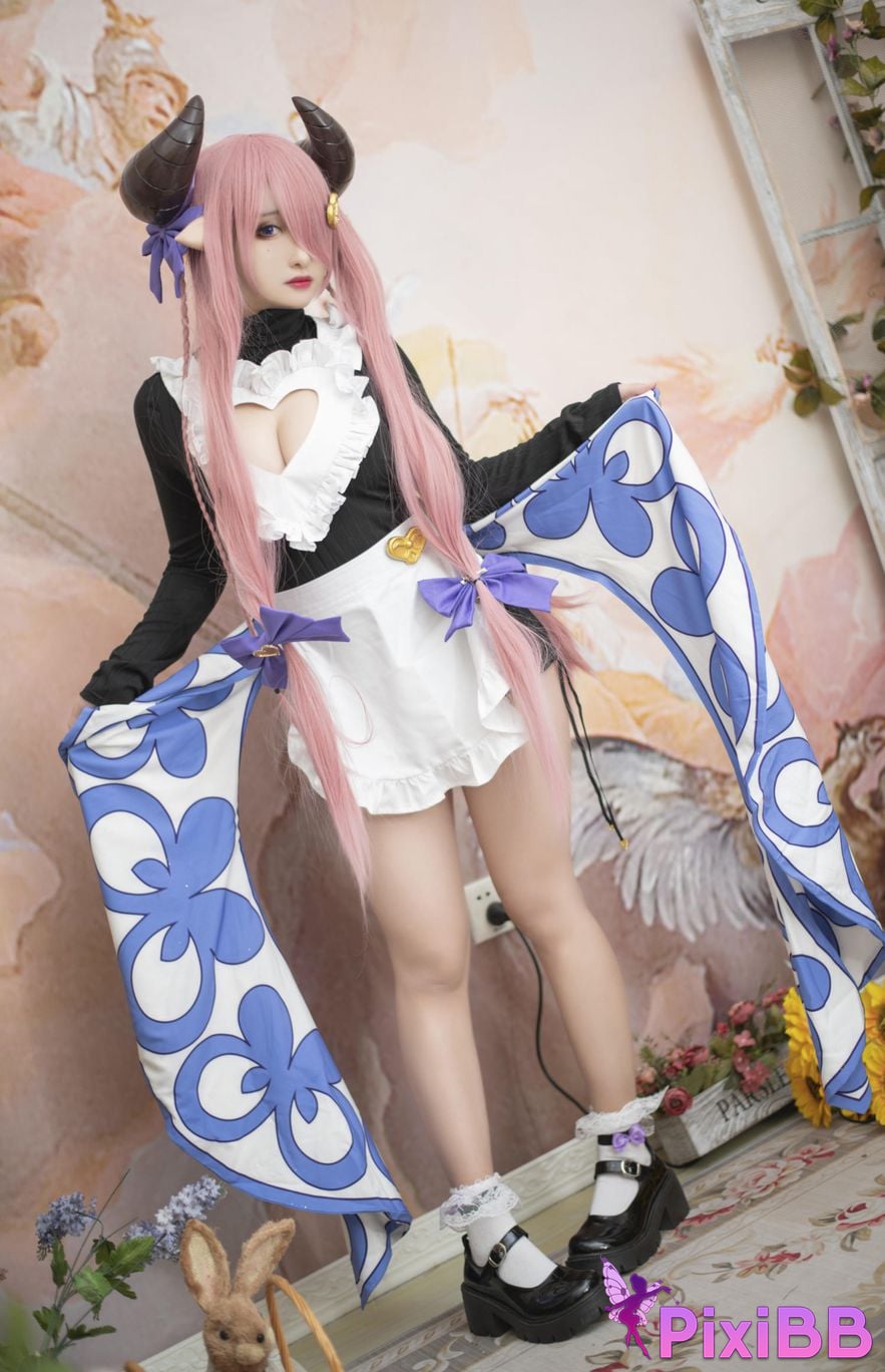 Cosplayer Luo Li LoLiSAMA Granblue Fantasy Nalumea PixiBB.COM 015