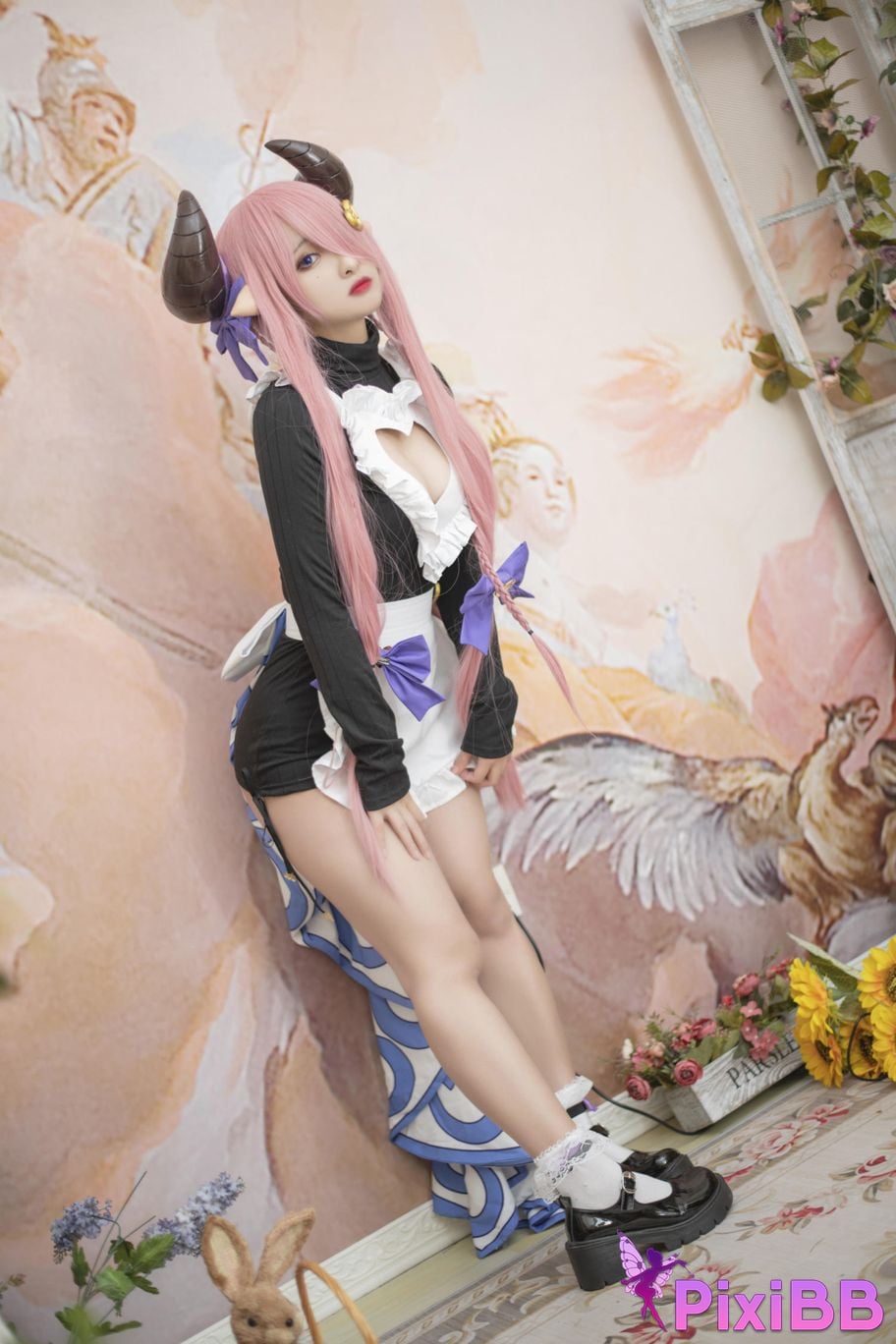 Cosplayer Luo Li LoLiSAMA Granblue Fantasy Nalumea PixiBB.COM 018