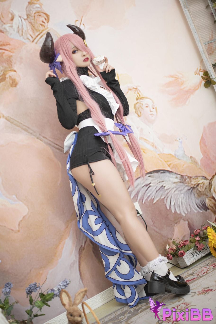 Cosplayer Luo Li LoLiSAMA Granblue Fantasy Nalumea PixiBB.COM 019