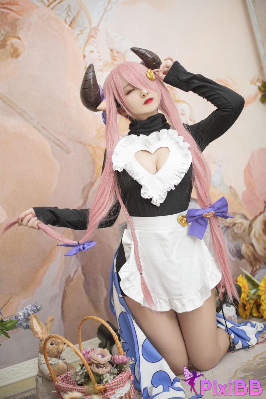 Cosplayer Luo Li LoLiSAMA Granblue Fantasy Nalumea PixiBB.COM 024