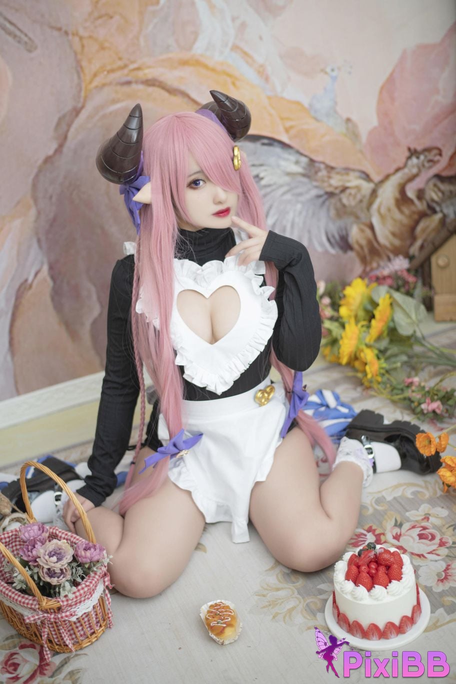 Cosplayer Luo Li LoLiSAMA Granblue Fantasy Nalumea PixiBB.COM 028