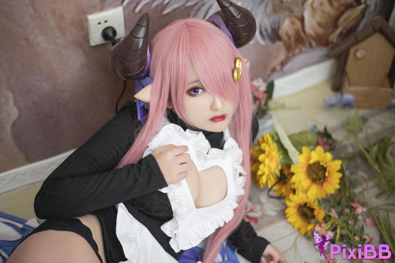 Cosplayer Luo Li LoLiSAMA Granblue Fantasy Nalumea PixiBB.COM 035