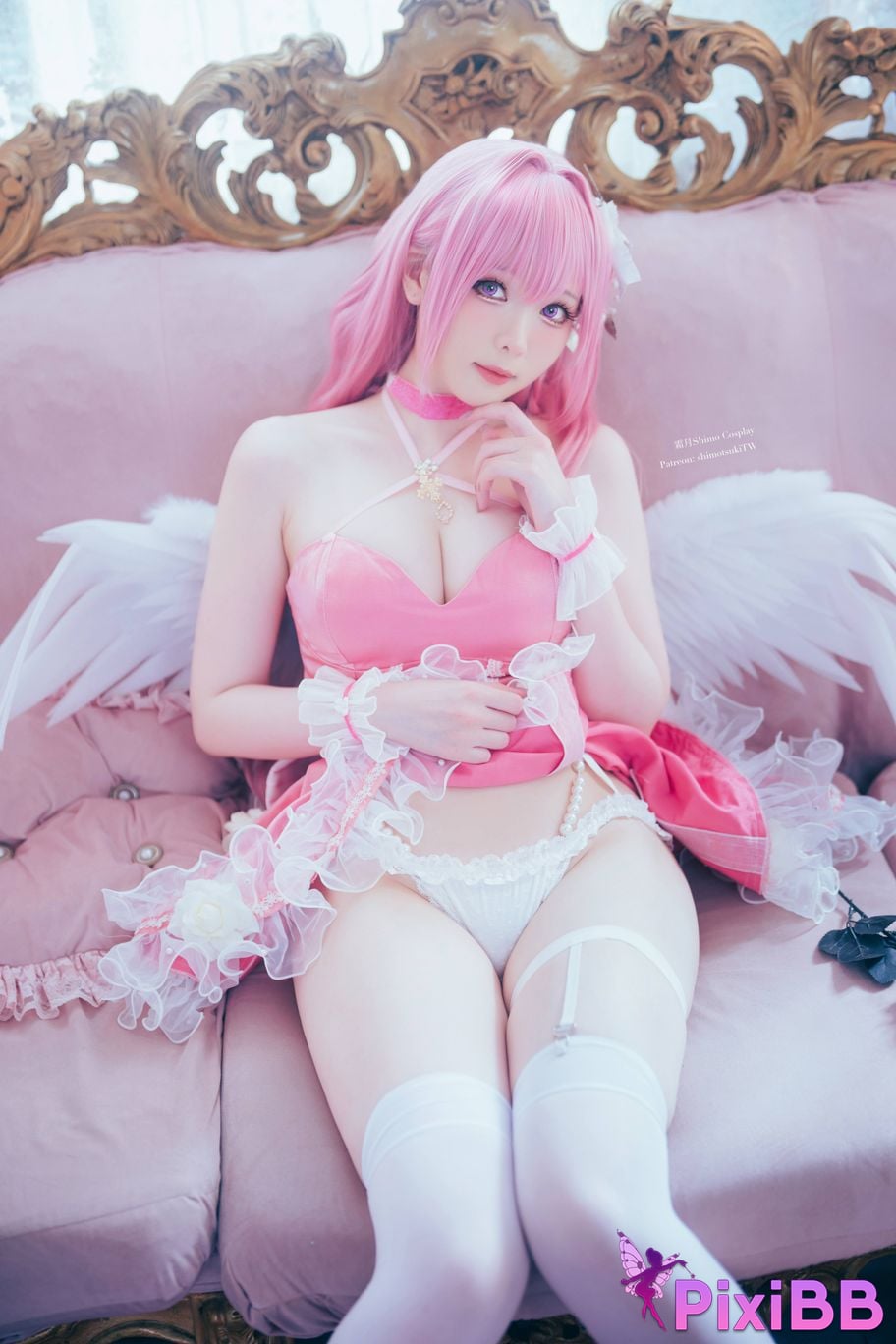 Cosplayer Shimotsuki shimo Tao Le Si NIKKE PixiBB.COM 005