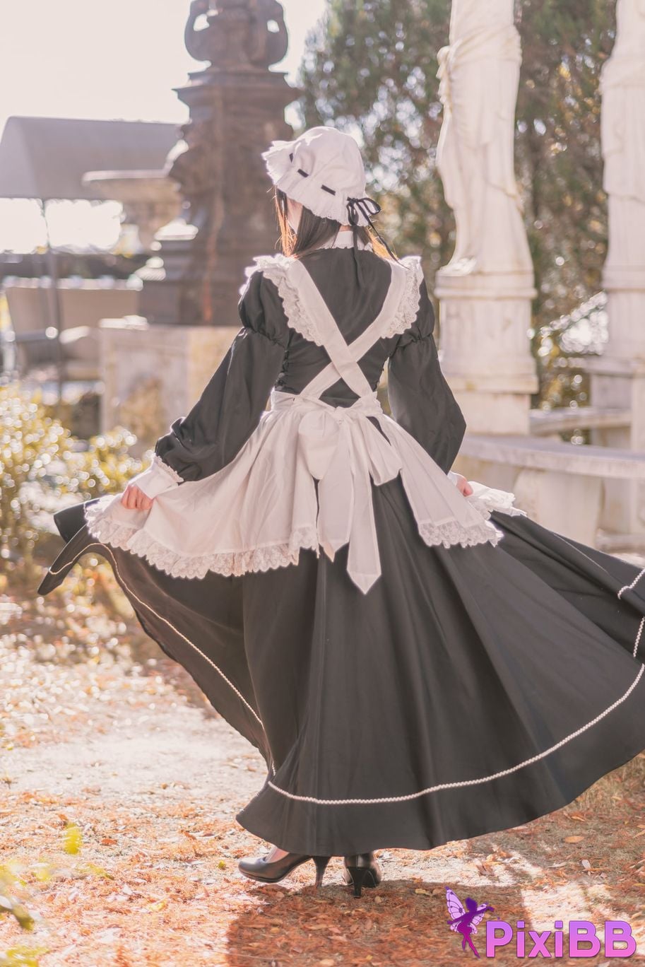 Cosplayer Shimotsuki shimo Nu Pu Tu Jian Shimo s Maid Collection PixiBB.COM 055