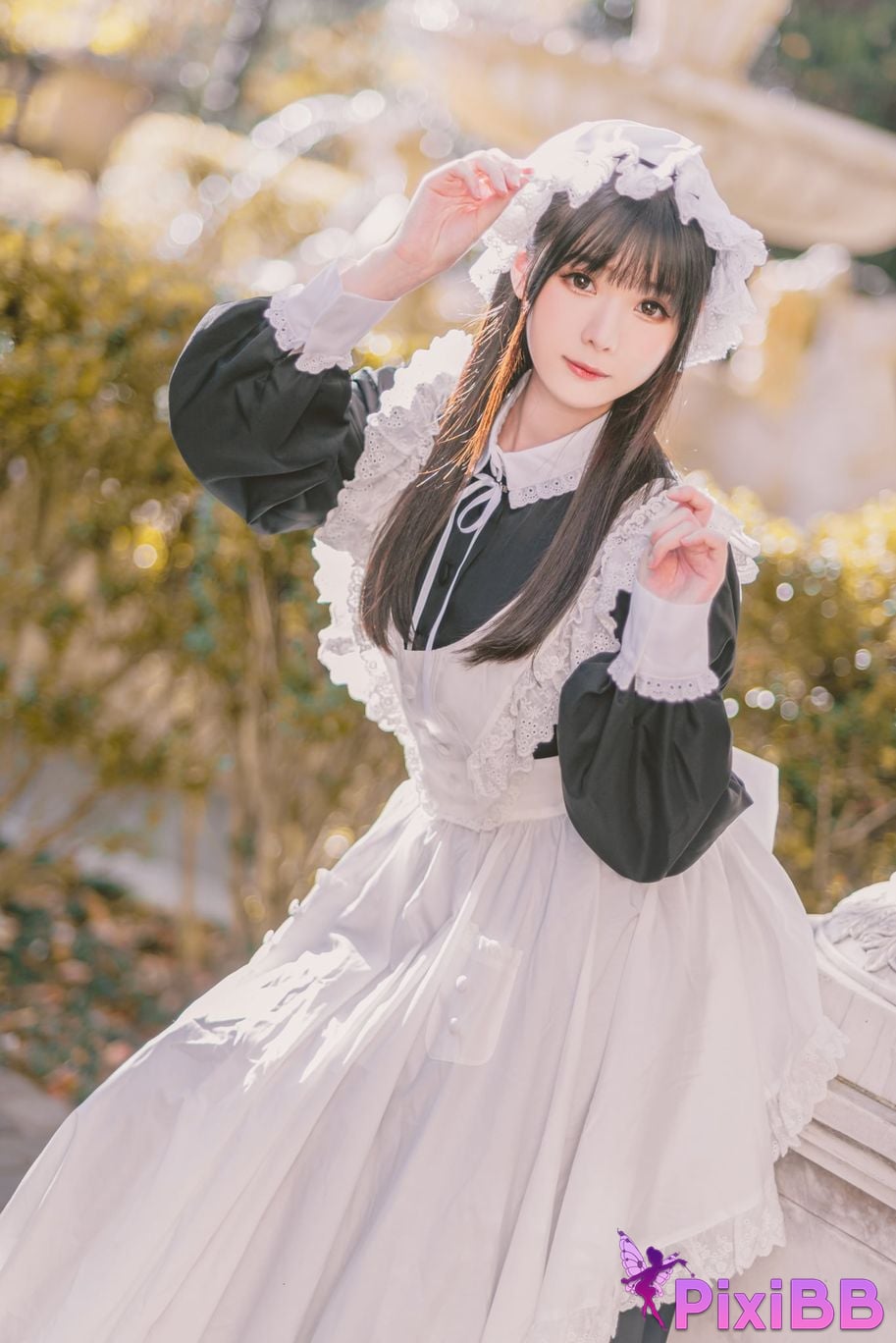 Cosplayer Shimotsuki shimo Nu Pu Tu Jian Shimo s Maid Collection PixiBB.COM 063