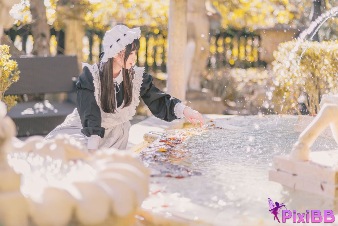 Cosplayer Shimotsuki shimo Nu Pu Tu Jian Shimo s Maid Collection PixiBB.COM 068