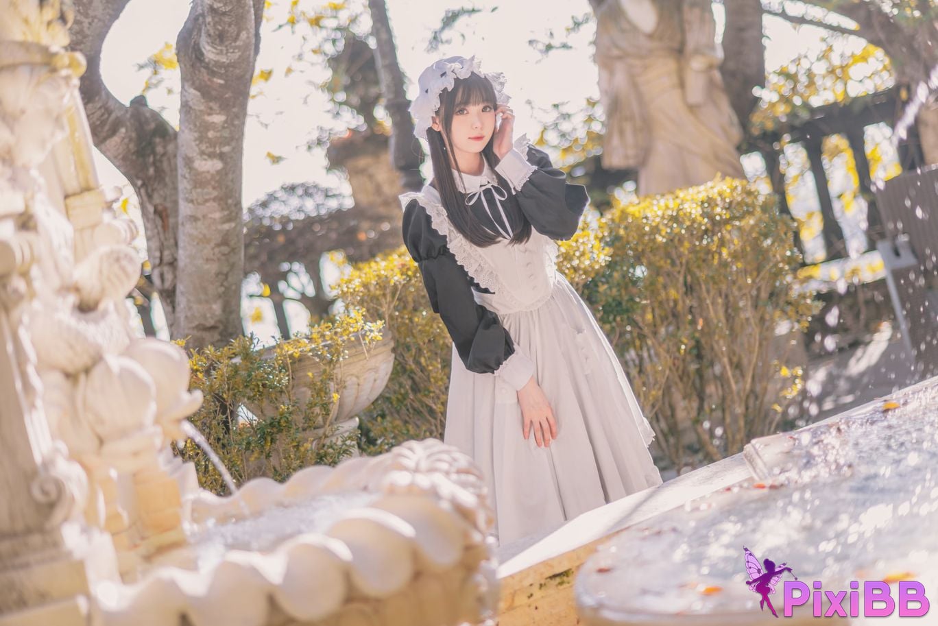 Cosplayer Shimotsuki shimo Nu Pu Tu Jian Shimo s Maid Collection PixiBB.COM 076