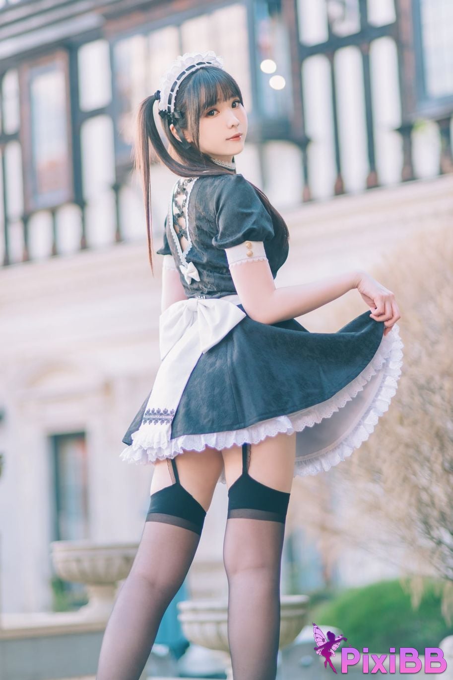 Cosplayer Shimotsuki shimo Nu Pu Tu Jian Shimo s Maid Collection PixiBB.COM 084