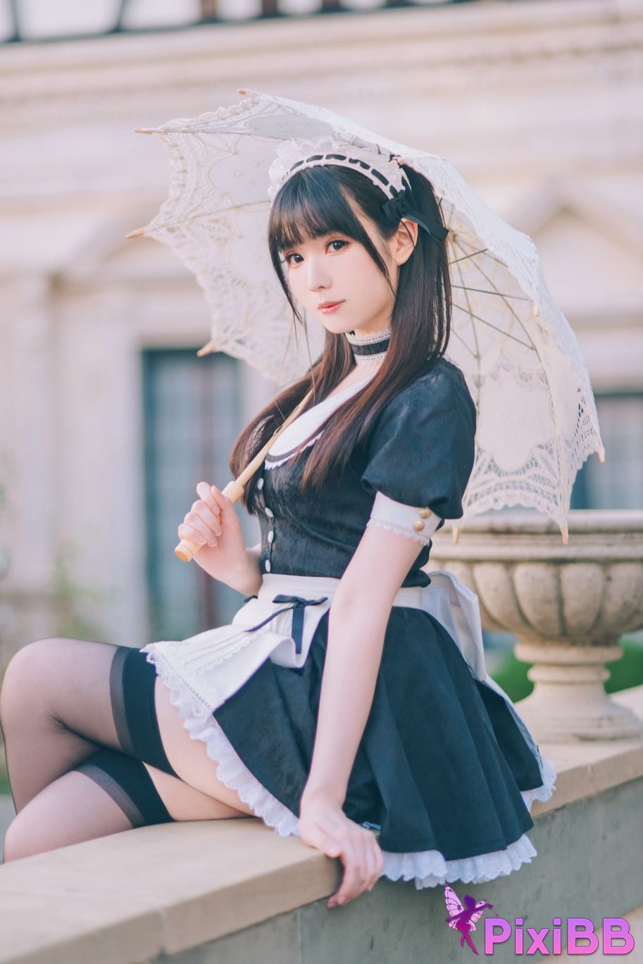 Cosplayer Shimotsuki shimo Nu Pu Tu Jian Shimo s Maid Collection PixiBB.COM 087