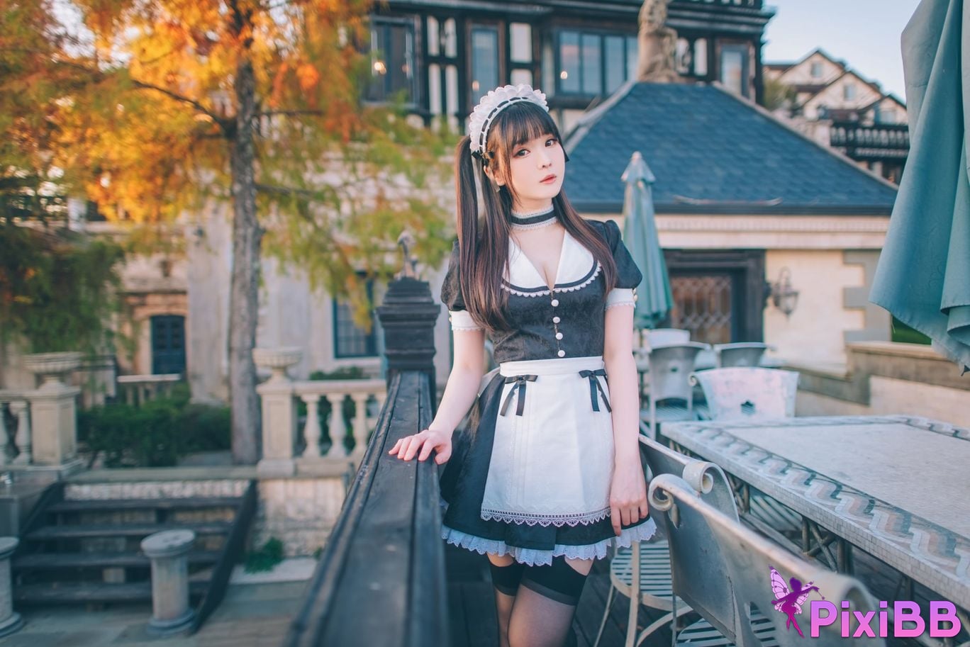 Cosplayer Shimotsuki shimo Nu Pu Tu Jian Shimo s Maid Collection PixiBB.COM 095