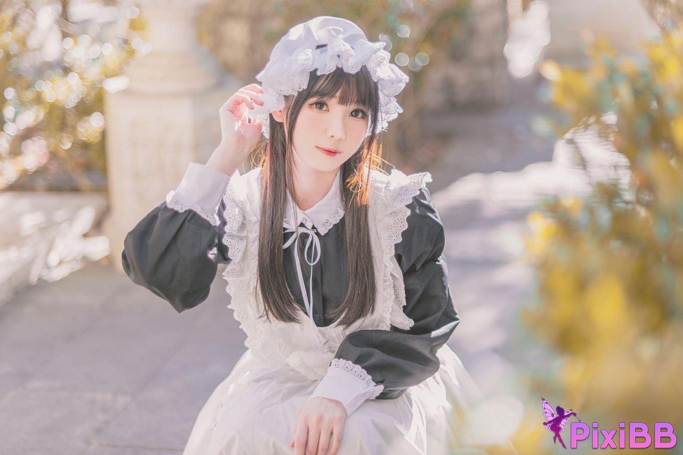 Cosplayer Shimotsuki shimo Nu Pu Tu Jian Shimo s Maid Collection PixiBB.COM 104