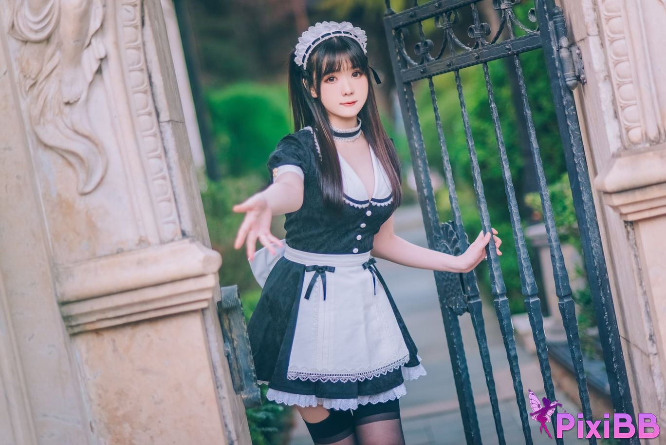 Cosplayer Shimotsuki shimo Nu Pu Tu Jian Shimo s Maid Collection PixiBB.COM 106