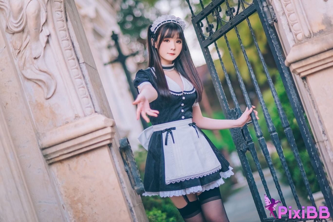 Cosplayer Shimotsuki shimo Nu Pu Tu Jian Shimo s Maid Collection PixiBB.COM 107