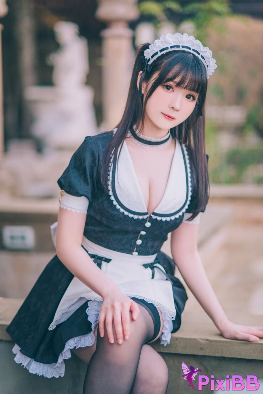 Cosplayer Shimotsuki shimo Nu Pu Tu Jian Shimo s Maid Collection PixiBB.COM 110