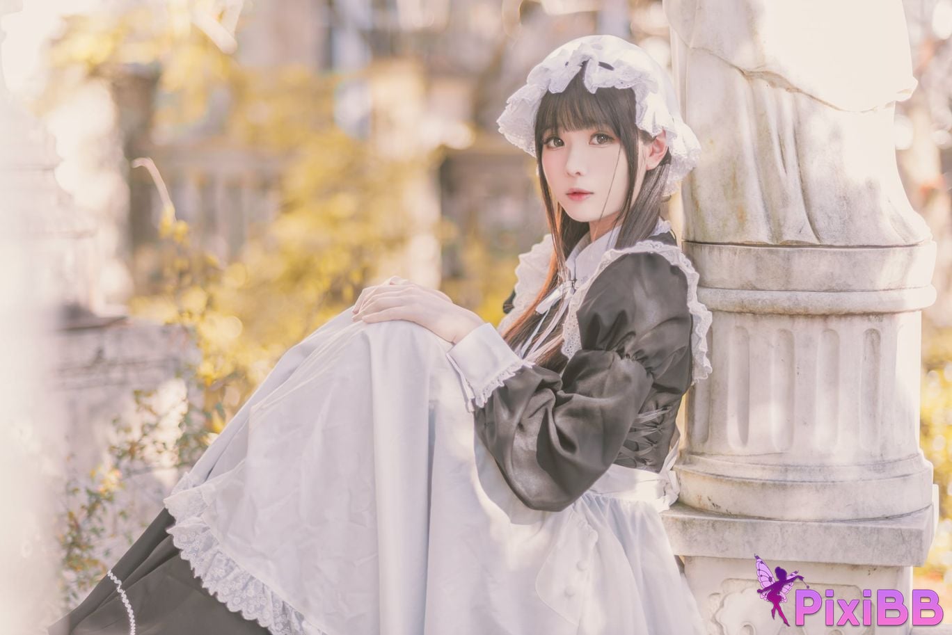 Cosplayer Shimotsuki shimo Nu Pu Tu Jian Shimo s Maid Collection PixiBB.COM 115