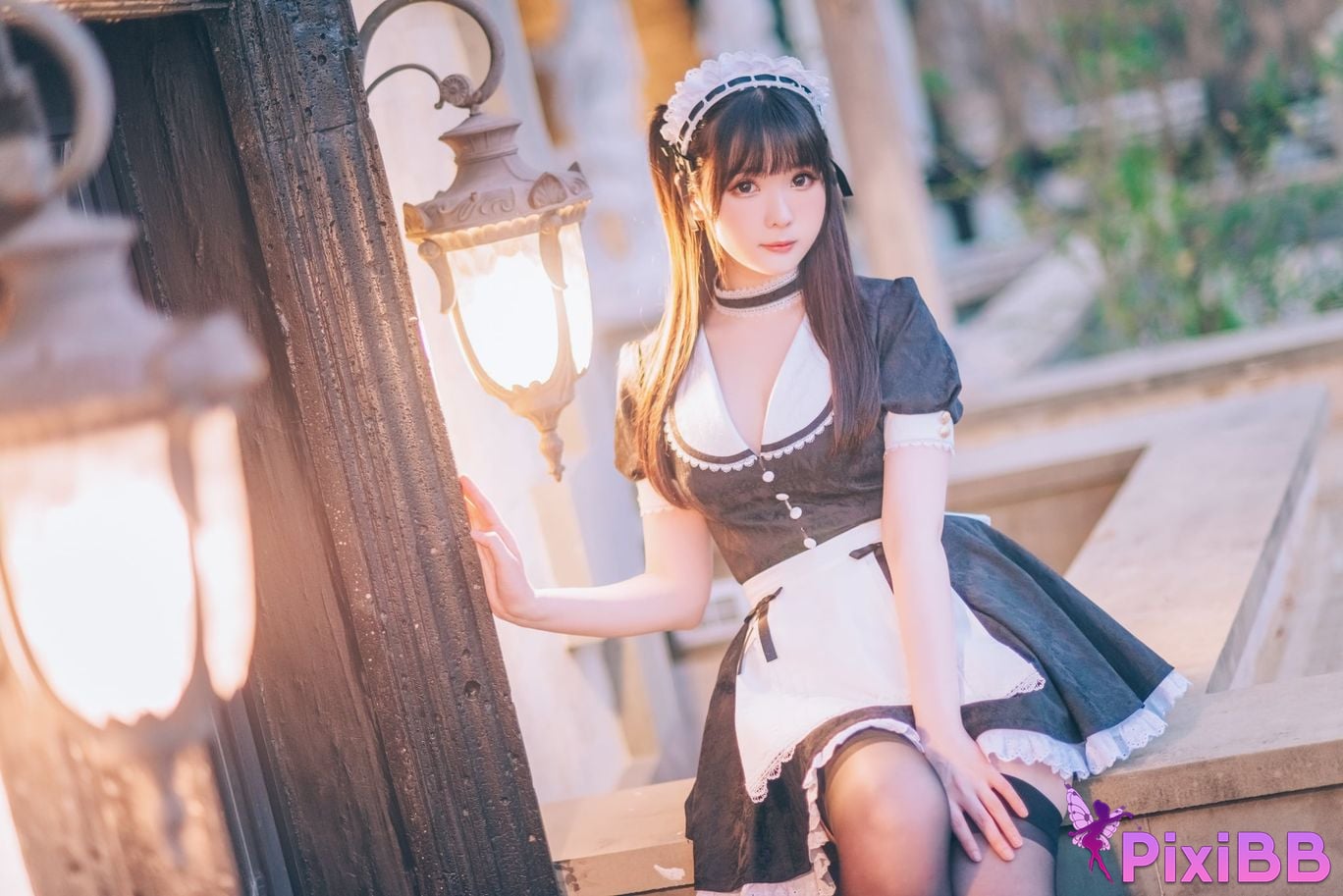 Cosplayer Shimotsuki shimo Nu Pu Tu Jian Shimo s Maid Collection PixiBB.COM 117