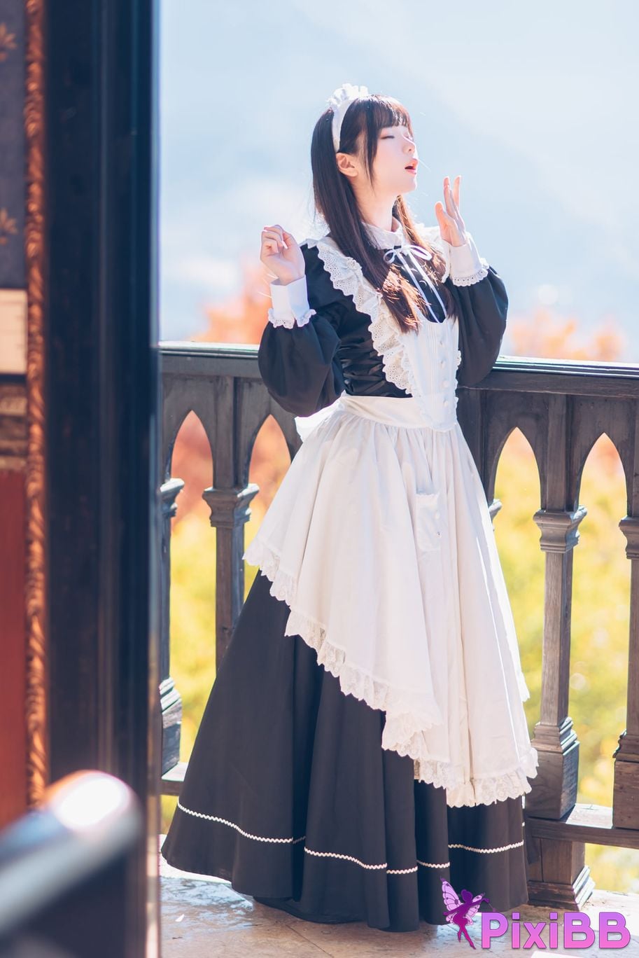 Cosplayer Shimotsuki shimo Nu Pu Tu Jian Shimo s Maid Collection PixiBB.COM 118